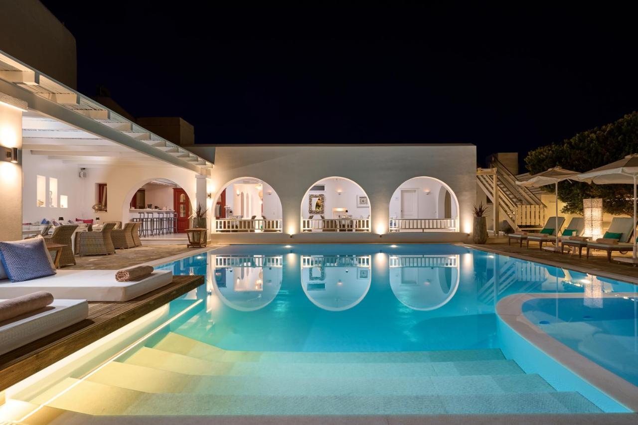Stelia Mare Boutique Hotel Náousa Eksteriør bilde