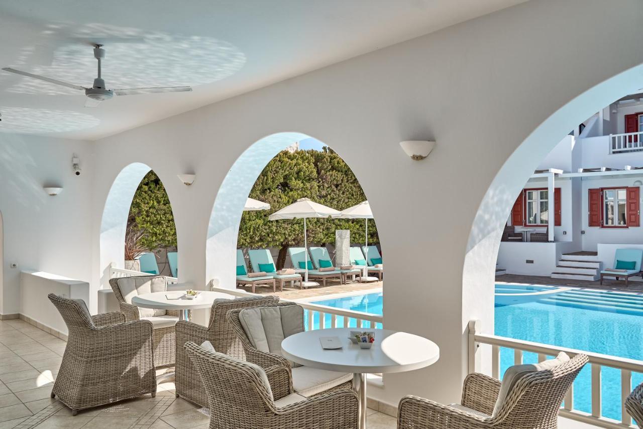 Stelia Mare Boutique Hotel Náousa Eksteriør bilde