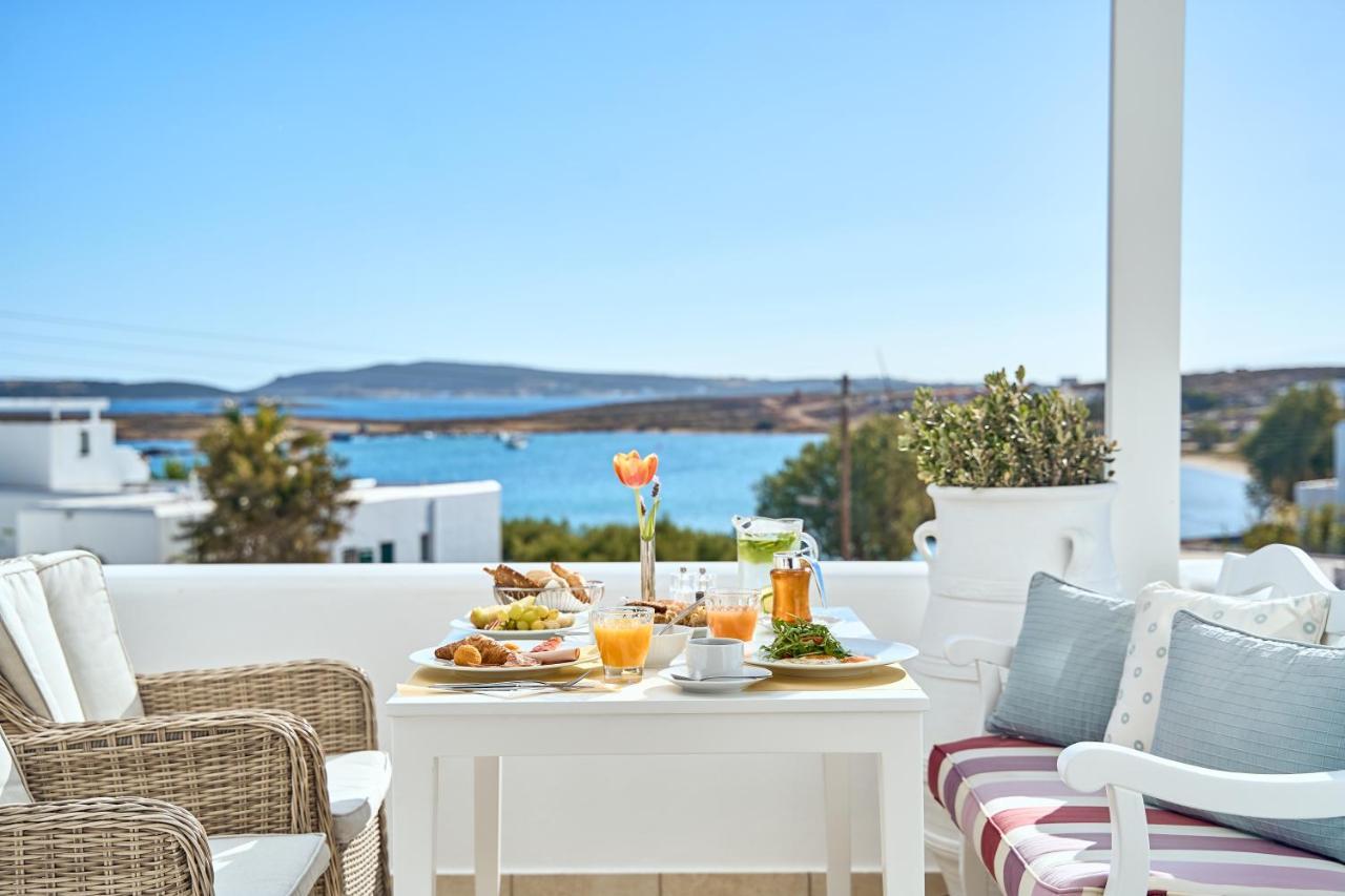 Stelia Mare Boutique Hotel Náousa Eksteriør bilde