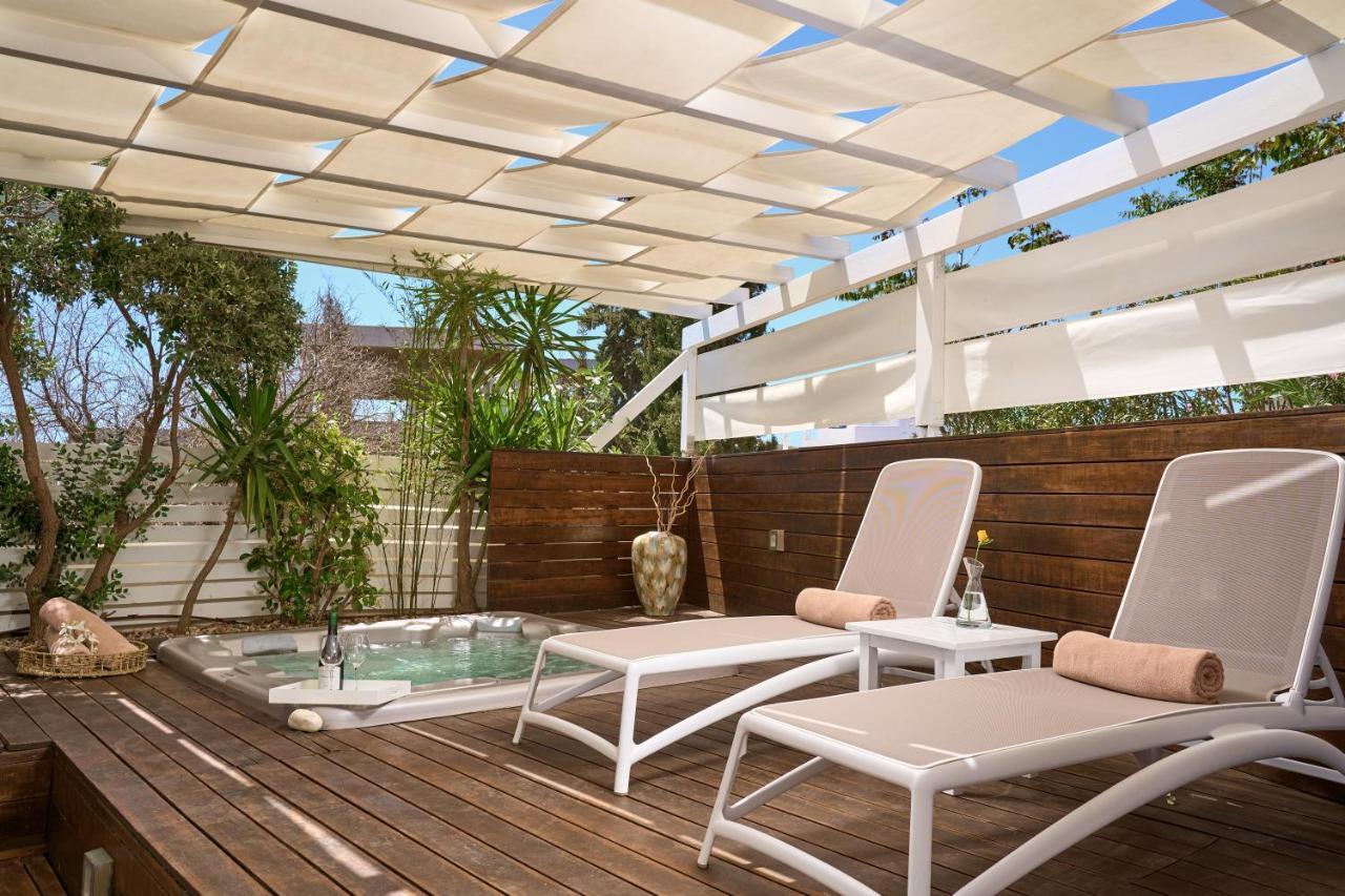 Stelia Mare Boutique Hotel Náousa Eksteriør bilde