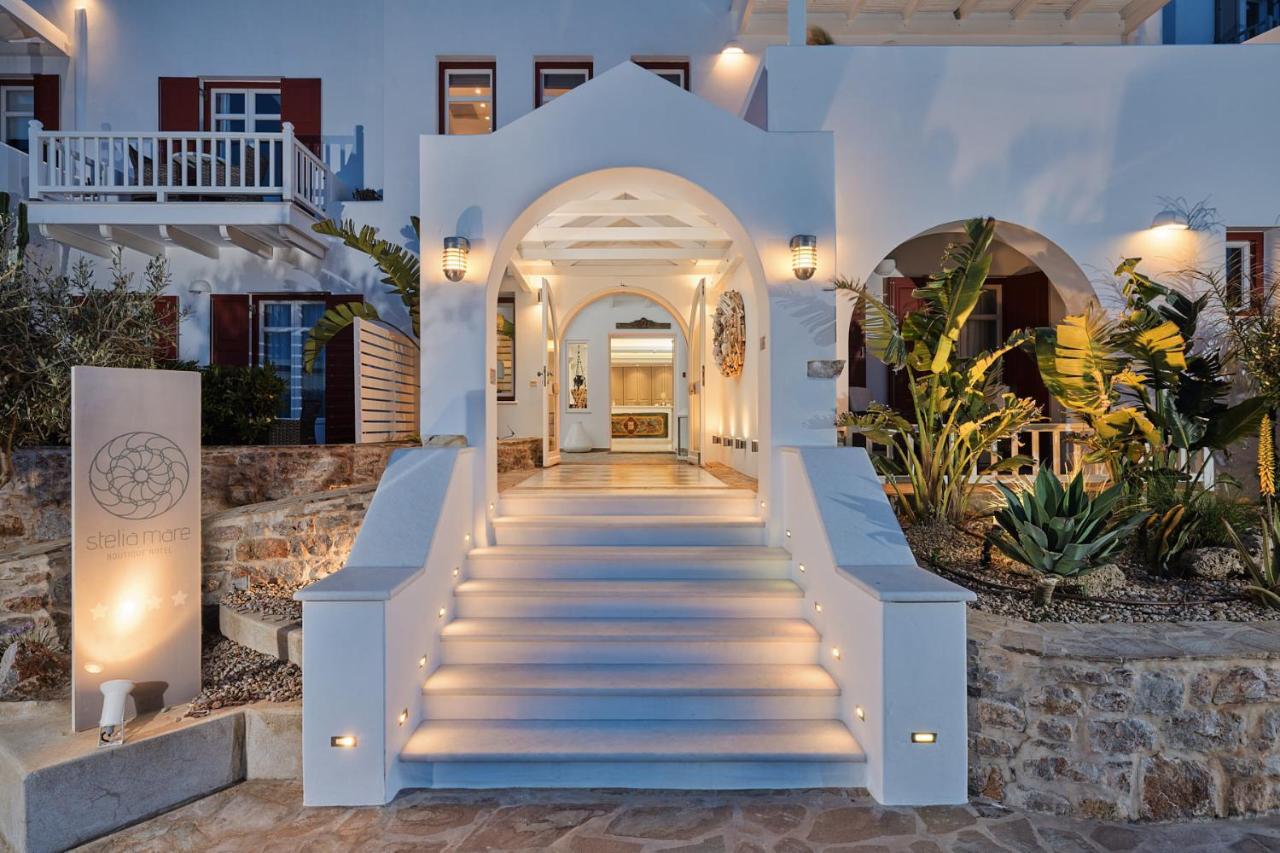 Stelia Mare Boutique Hotel Náousa Eksteriør bilde