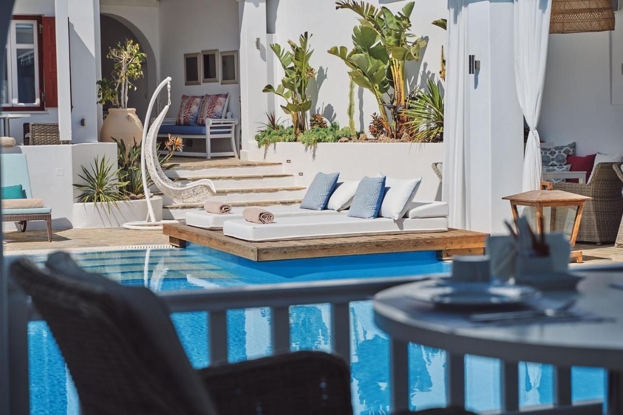 Stelia Mare Boutique Hotel Náousa Eksteriør bilde