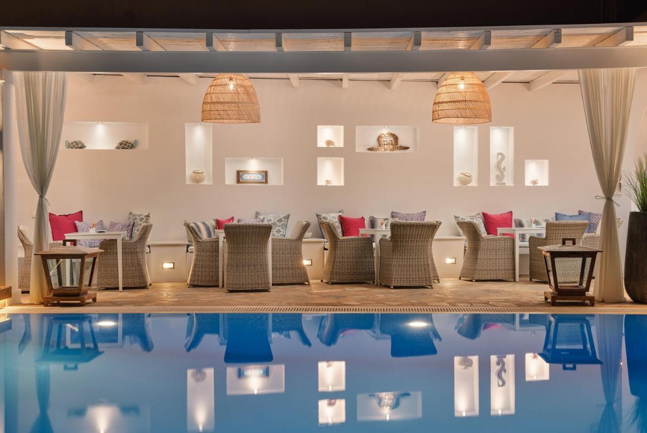 Stelia Mare Boutique Hotel Náousa Eksteriør bilde