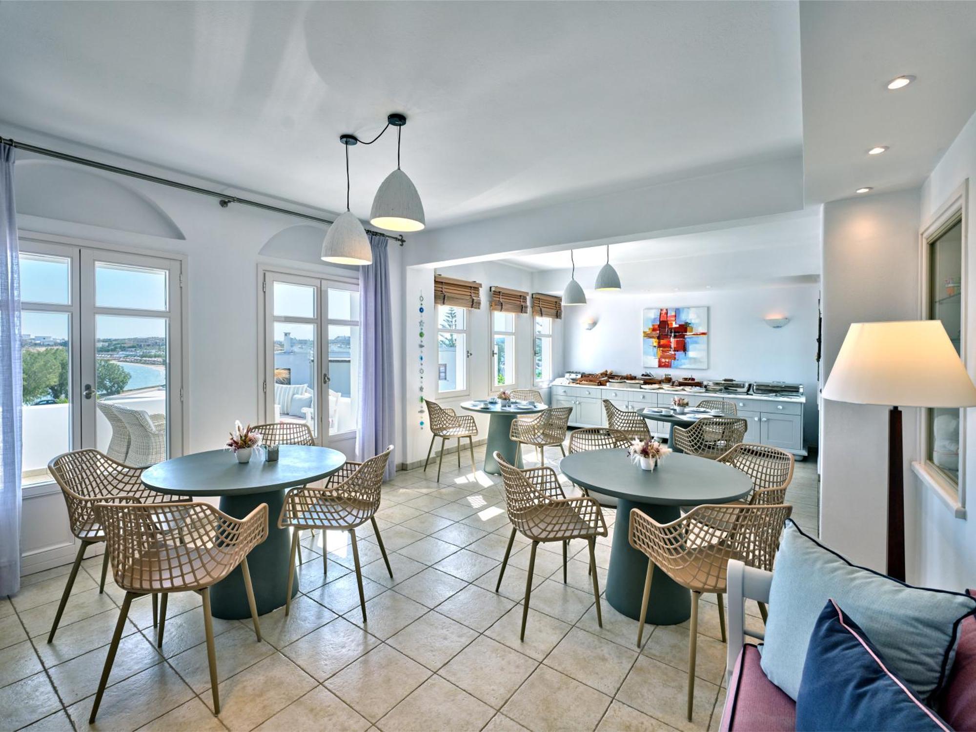 Stelia Mare Boutique Hotel Náousa Eksteriør bilde